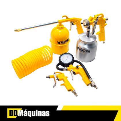 Imagem de Kit Acessórios para Compressor 5 Peças Caneca FST034