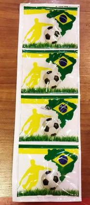Imagem de Kit Acessórios Torcedor Brasileiro Fanático Copa Mundo 2022