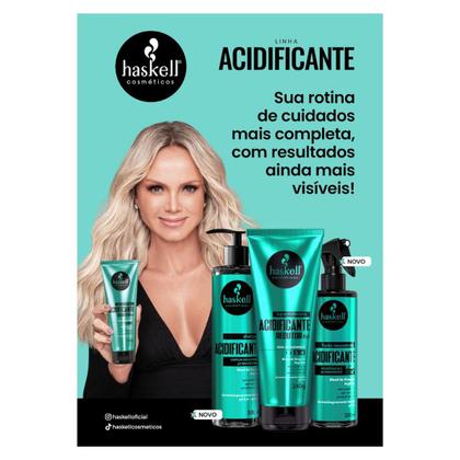 Imagem de Kit Acidificante 1 Fluído 200ml 1 Supermáscara 240g Haskell