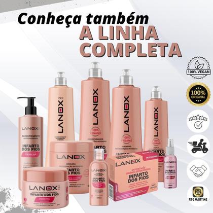 Imagem de Kit Acidificante 300ml +Óleo Reparador 60ml Infarto dos Fios