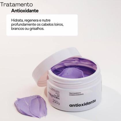 Imagem de Kit Acquaflora Antioxidante Secos ou Danificados Sh + Cond 300ml + Masc 250g