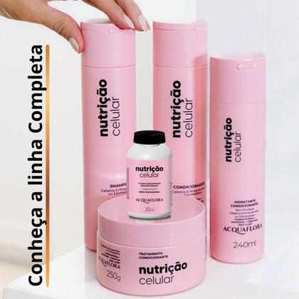 Imagem de Kit Acquaflora Nutrição Celular Shamp. + Cond. 300ml + Máscara 250g