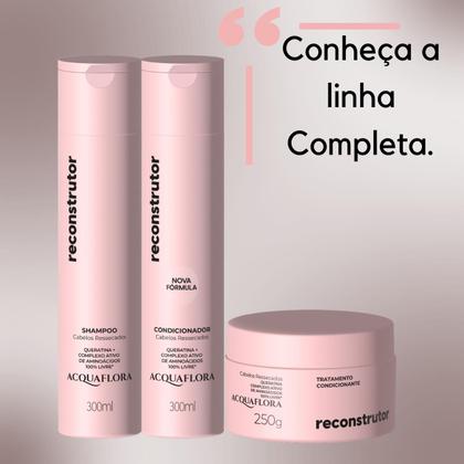 Imagem de Kit Acquaflora Reconstrutor Shampoo + Condicionador 300ml