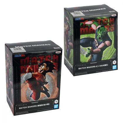 Kit Action Figures Piccolo Daimaoh + Son Goku - Match Makers