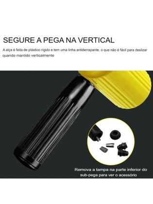 Imagem de Kit Adaptador de Rebites Com 4 Bicos Rebitadeira Manual