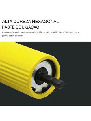 Imagem de Kit Adaptador de Rebites Com 4 Bicos Rebitadeira Manual
