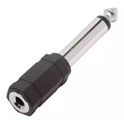 Imagem de Kit Adaptadores P10 Macho para P2 Fêmea Original Adaptador De Microfone P10 Para Fone Amplificador P2