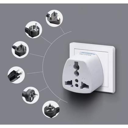 Imagem de Kit Adaptadores Tomada Universal Padrão Europeu Tomada Benjamin Universal Bivolt