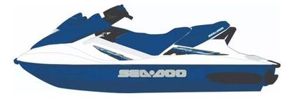 Imagem de Kit Adesivo Faixa Jet Ski Seadoo Gtx 02