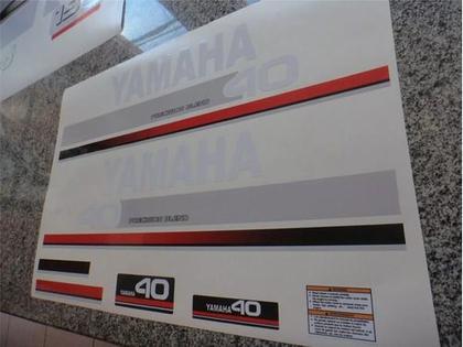Imagem de Kit Adesivo Motor De Popa Yamaha 40 Hp Ano 1996