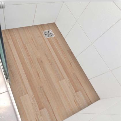 Imagem de Kit Adesivo Piso Para Box Banheiro Vinil Antiderrapante