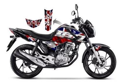 Imagem de Kit Adesivos Carenagem Honda Cg Fan 160 2022 Uk Estilizado