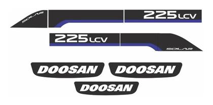 Imagem de Kit Adesivos Doosan 225 LCV 13 Un Compatível