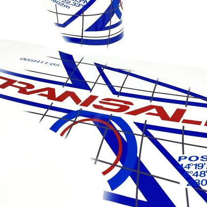 Imagem de Kit Adesivos Faixa Tanque Moto Honda Transalp 11 A 12 G.v.