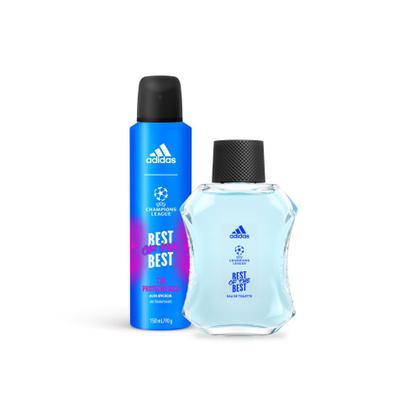 Imagem de Kit Adidas Best Of The Best Perfume EDT 100ml + Desodorante 150ml Masculino