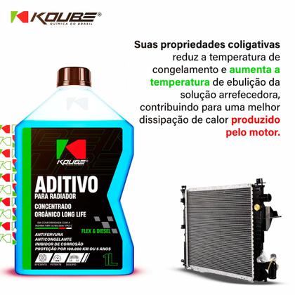 Imagem de Kit Aditivo Fluído Para Radiador Concentrado 3 Unidades