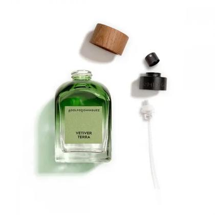 Imagem de Kit adolfo dominguez - vetiver terra man eau de parfum 120ml + eau de parfum 10ml + desodorante spray 150ml