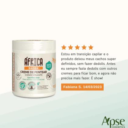 Imagem de Kit  Africa Baobá E Ativador Modelador Anti Frizz 500g -Apse