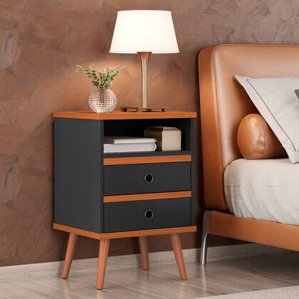 Imagem de Kit Alan Mesa de Cabeceira com Design Moderno