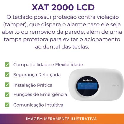 Imagem de Kit Alarme 3G Intelbras AMT 2018 E com 11 Sensores Sem Fio e 100m de Cabo