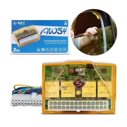 Imagem de Kit Alarme Automotivo Cyber Px360 + Módulo De Vidro Aw 54 4p