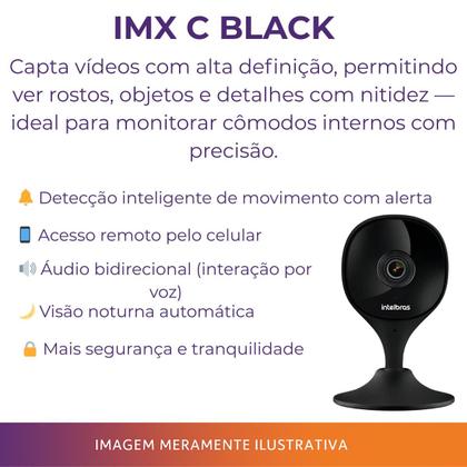 Imagem de Kit Alarme e Câmera Intelbras ANM 24 NET com 5 Sensores Sem Fio e Acesso Via App