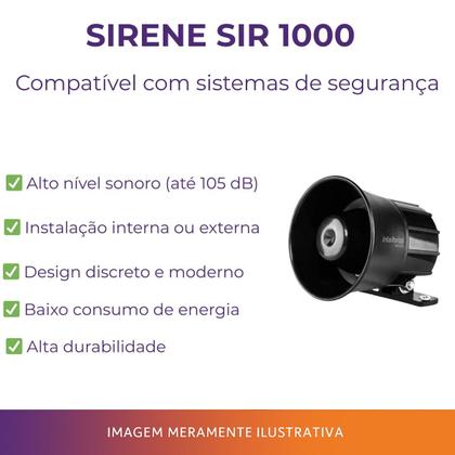 Imagem de Kit Alarme Híbrido Intelbras ANM 24 NET com 10 Sensores 6 PET, 2 Sirenes e 100m de Cabo