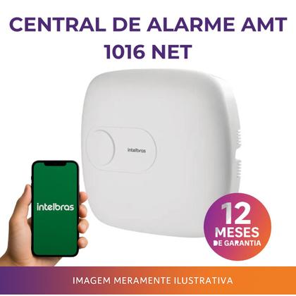 Imagem de Kit Alarme Monitorado AMT 1016 NET com 7 Sensores PET e Teclado