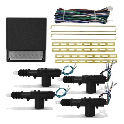 Imagem de Kit Alarme Positron PX360BT Starter Universal + Trava Elétrica 4 Portas