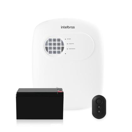 Imagem de Kit Alarme Residencial Intelbras ANM 24 NET com 5 Sensores Com Fio
