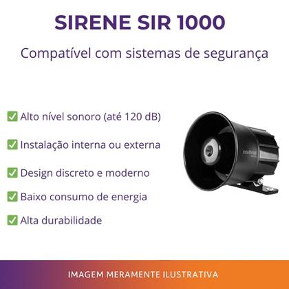 Imagem de Kit Alarme Sem Fio Intelbras ANM 24 NET ,8 Sensores Infra , 2 Sirenes e Bateria