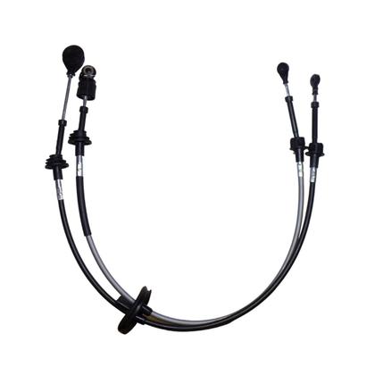 Imagem de Kit Alavanca De Cambio Completa Com Cabo Duplo Engate Seleção Marcha Com Conectores Celta Classic Prisma