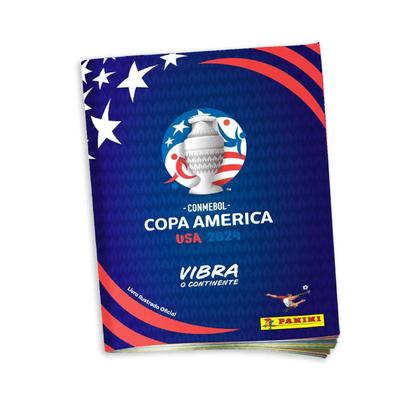 Imagem de Kit Album De Figurinhas Copa America + Jogo Futebol Game De Mesa