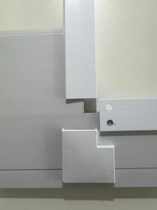 Imagem de Kit Alçapão Moldura Forro PVC e GESSO 60x60 BRANCO