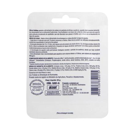 Imagem de Kit Alcon Férias Alimentador Holiday 20g para 15 dias Com 2 unidades
