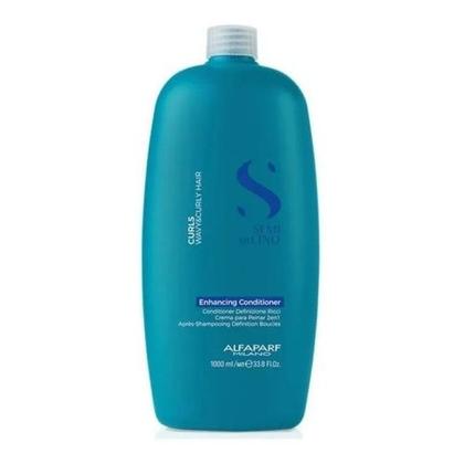 Imagem de Kit Alfaparf Semi di Lino Curls shampoo e condicionador 1L e máscara 500ml cachos definidos