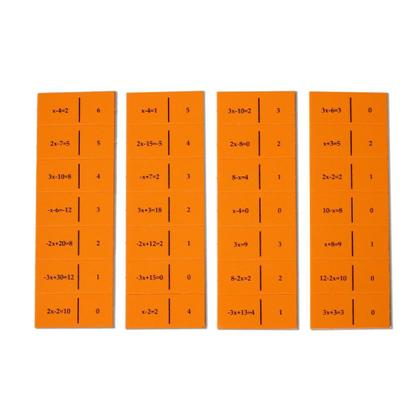 Imagem de Kit Álgebra Didático com Cubo da Soma e Equações - MMP