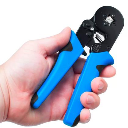 Imagem de Kit Alicate Crimpador e Decapador de Fios com 1200 Terminais