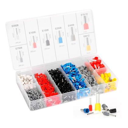 Imagem de Kit Alicate Crimpador e Decapador de Fios com 1200 Terminais - Ofertaher