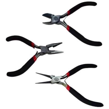 Imagem de Kit Alicate Para Bijuterias Cartela Com 3 Unidades