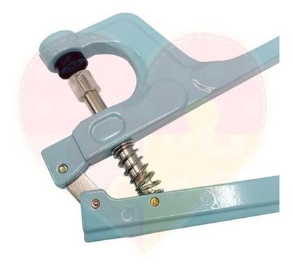 Imagem de Kit Alicate Pressão Prega Botão Ritas + 130 Botões Rita 12mm
