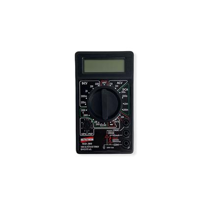 Imagem de Kit Alicate Volt Amperímetro Digital Va-350 Corrente Rms Multímetro Diodo Hfe Md-300 Detector Tensão Tv-600 Portátil