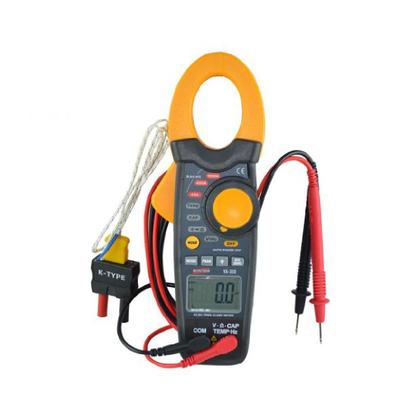 Imagem de Kit Alicate Volt Amperímetro Digital Va-350 Corrente Rms Multímetro Diodo Hfe Md-300 Detector Tensão Tv-600 Portátil