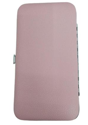 Imagem de Kit Alicates Aço Pedicure Manicure Com 12 Pcs Estojo Viagem