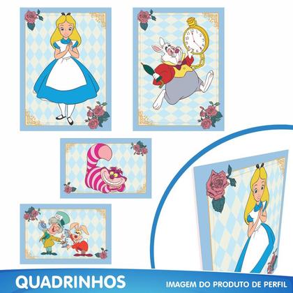 Imagem de Kit Alice País Maravilhas Decoração Festa Infantil Mágica