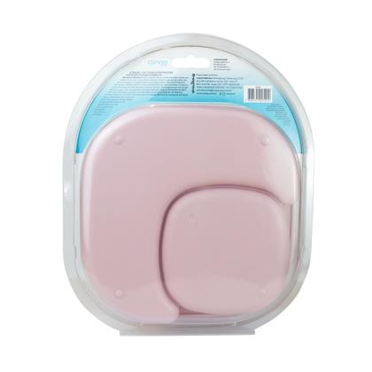 Imagem de Kit Alimentação 4 Em 1 Para Bebe Infantil Clingo Rosa