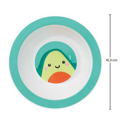 Imagem de Kit Alimentação Infantil e Bebê Prato Bowl Copo Buba