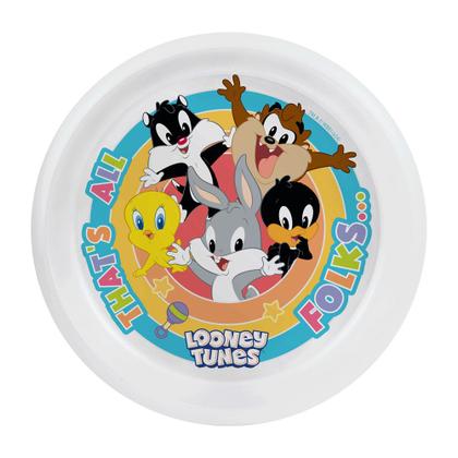 Imagem de Kit Alimentação Looney Tunes 3 peças - Prato, Bowl e Copo BabyGo