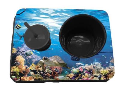 Imagem de Kit Almofada C/ Porta Pipoca Balde + 1 Copo Criativos Viagens LGBT