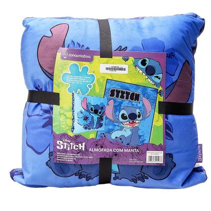 Imagem de Kit Almofada com Manta Stitch Disney 10140899 - ZonaCriativa